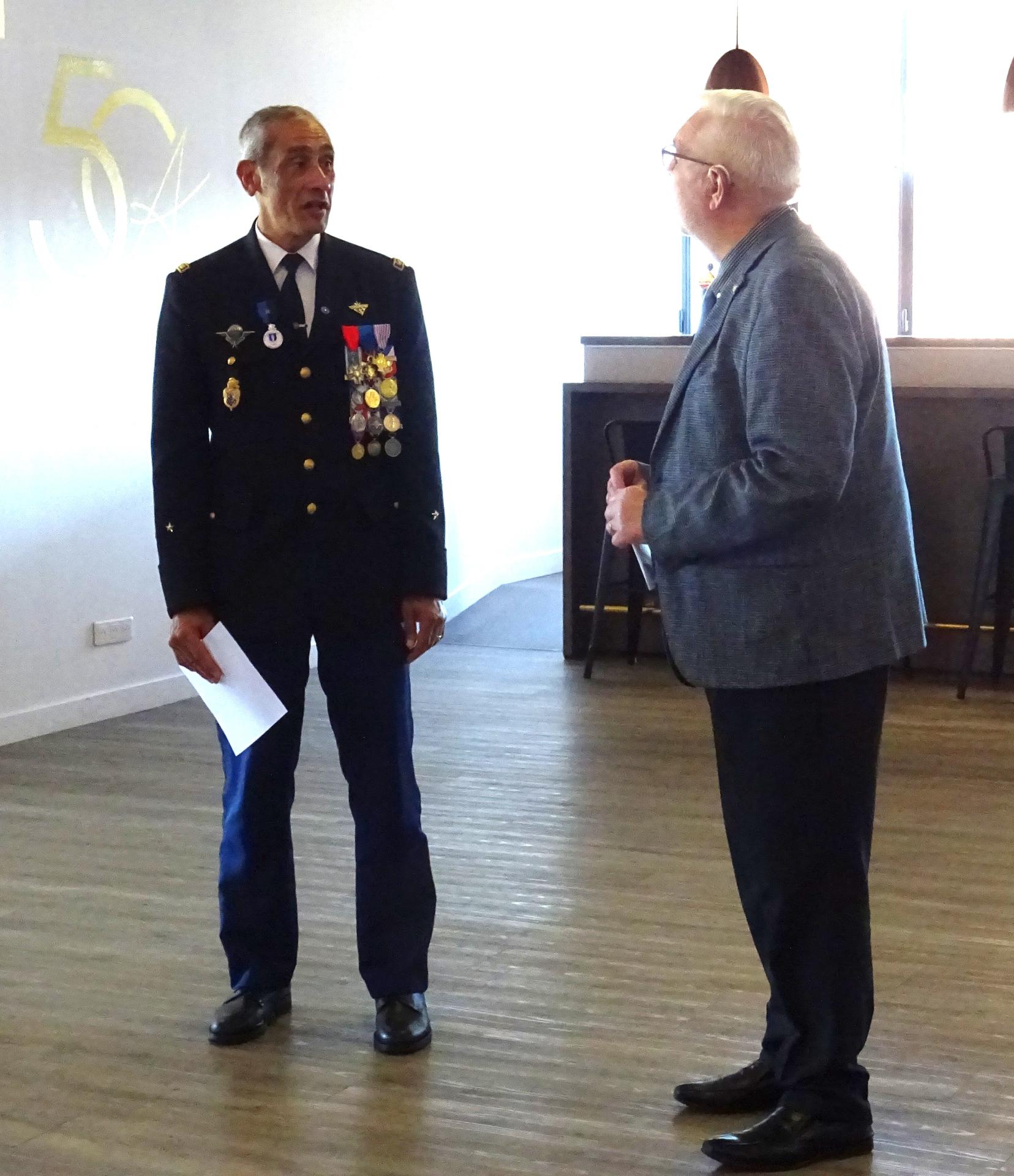 Remise medaille
